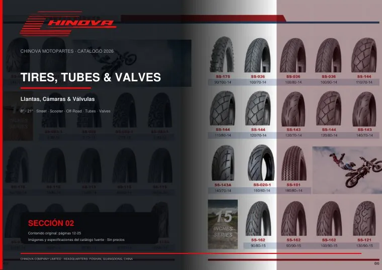 Portada Neumaticos Camaras y Valvulas
