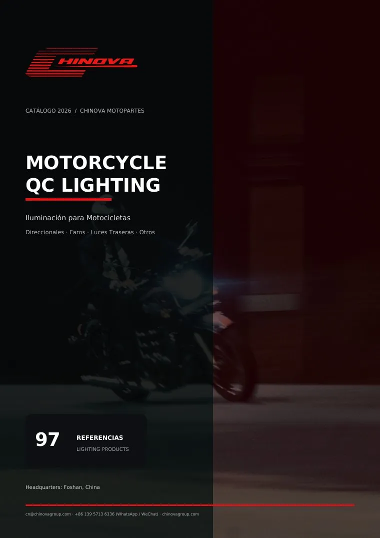 Portada Iluminacion QC para Motocicleta 2026
