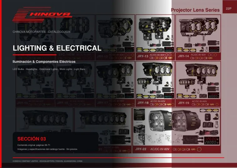 Portada Iluminacion y Componentes Electricos