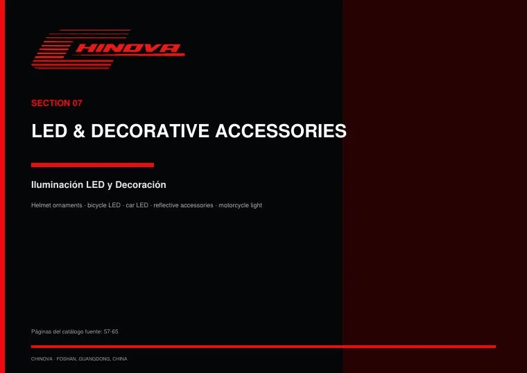 Portada Accesorios LED Decorativos