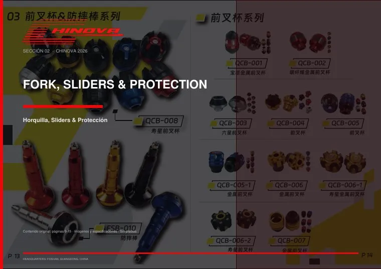 Portada Horquillas Sliders y Proteccion