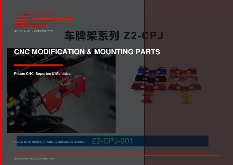 Portada Piezas CNC de Modificacion y Montaje