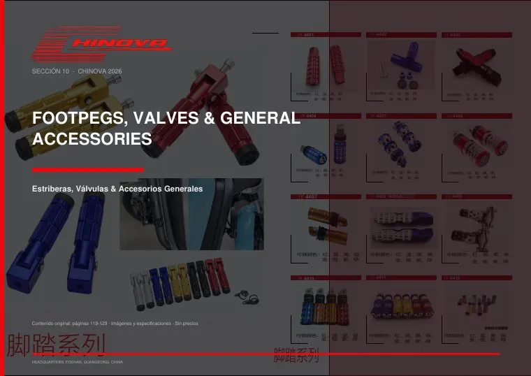 Portada Estriberas Valvulas y Accesorios Generales