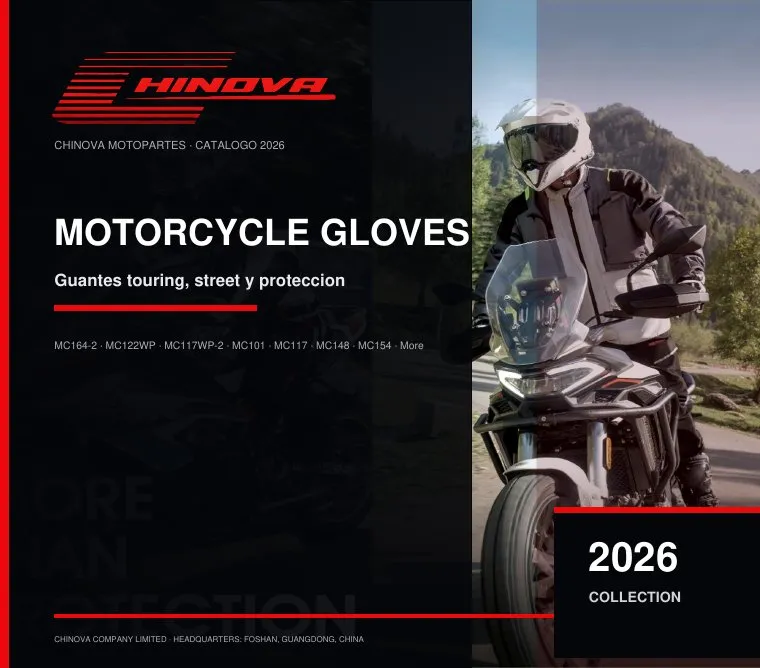 Portada Guantes para Motociclista Versión CN