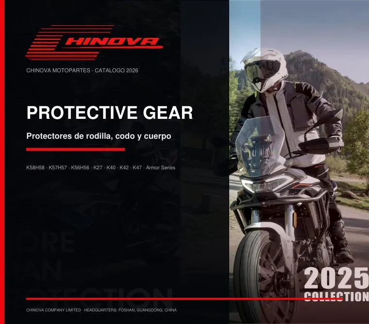 Portada Protecciones para Motociclista