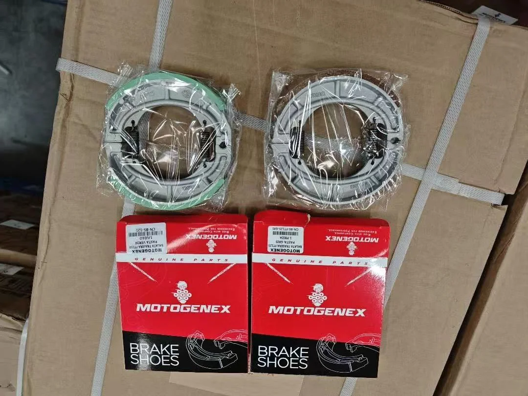 Par de zapatas de freno MOTOGENEX con cajas