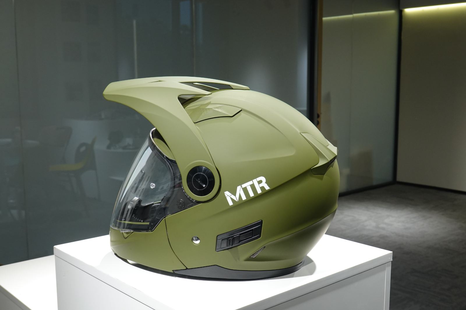 Casco MTR CP-01 verde militar mate
